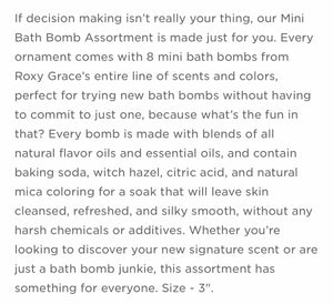 Bath Bomb Globes