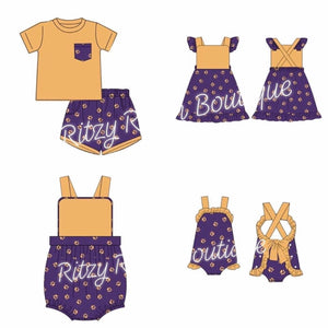 Tiger Paw Bubble Romper & Dress